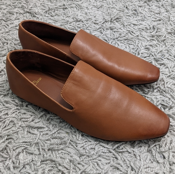 J. Crew Shoes - J. Crew Bennet Unstructured Leather Loafers